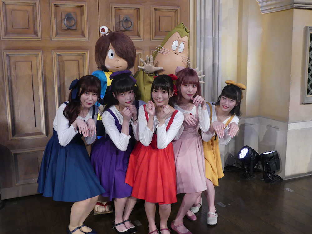 【画像・写真】まねきケチャ　鬼太郎とコラボ、９月に武道館「満席にしたい」