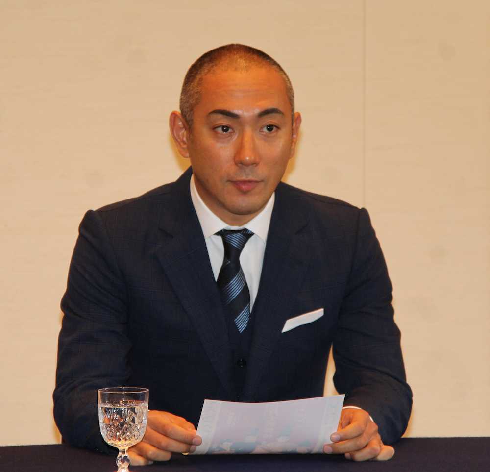 【画像・写真】海老蔵、勸玄くんと「七月大歌舞伎」へ意気込み　麻央さん死去からもうすぐ１年「日々闘っています」