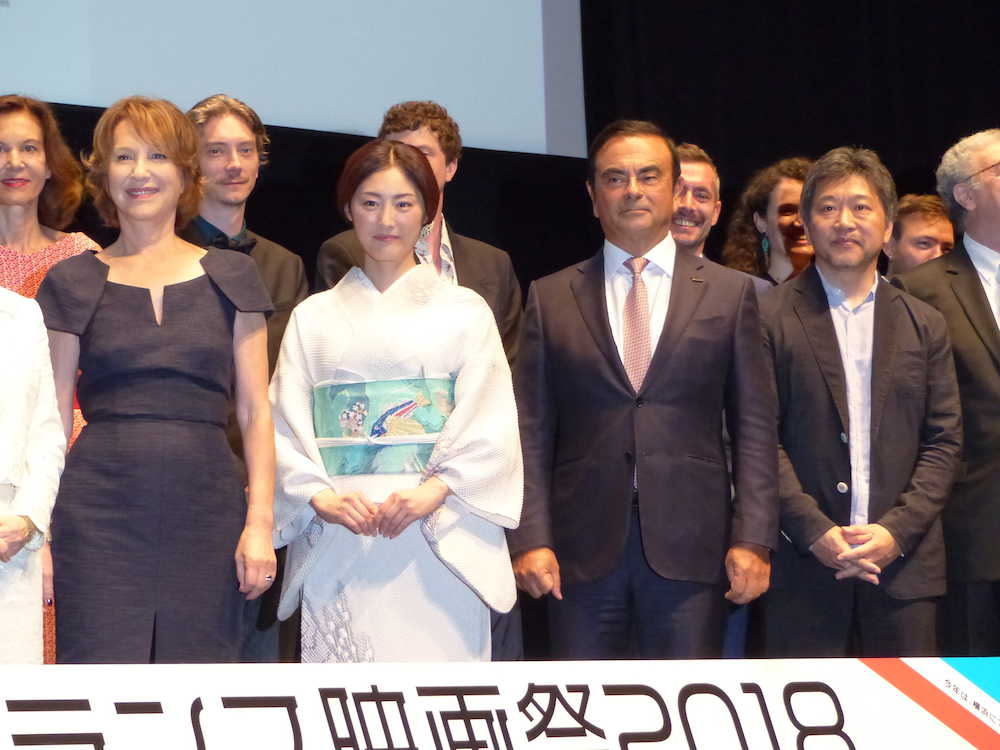 【画像・写真】常盤貴子　故郷横浜でフランス映画祭開催に「誇り」着物姿披露