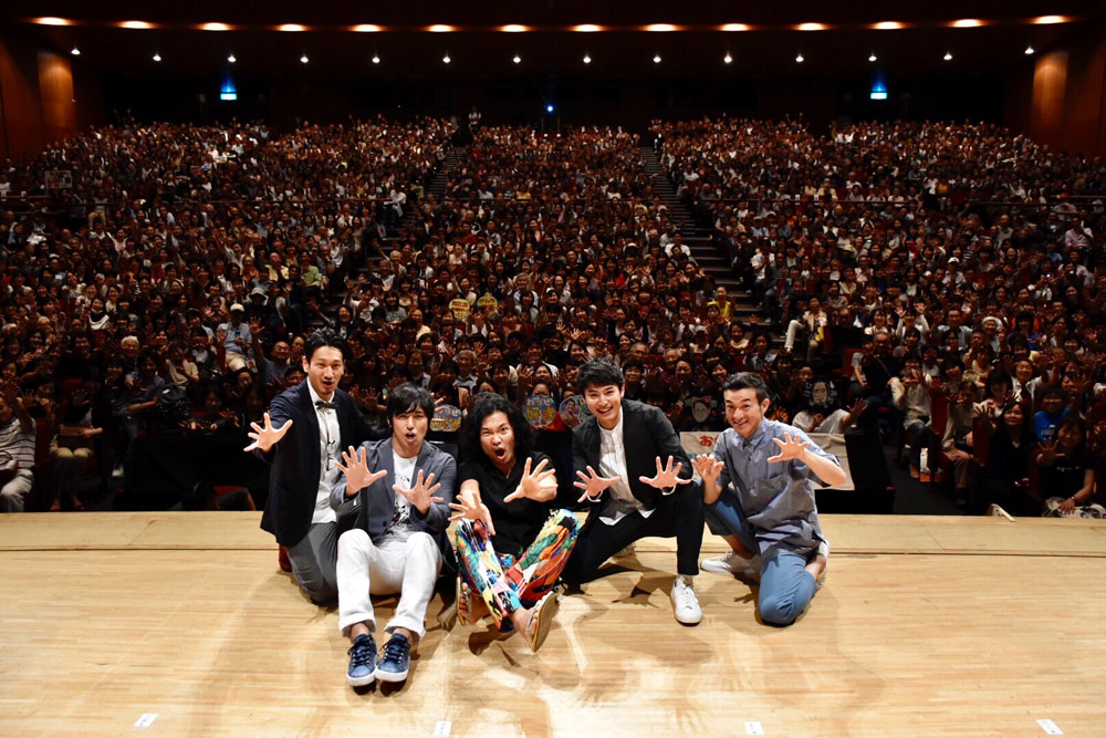 トークショーに参加した（左から）増田修一朗、高橋光臣、青木崇高、堀井新太、田上晃吉（Ｃ）ＮＨＫ
