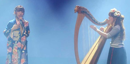 【画像・写真】岩佐美咲がパリでハープとコラボ　「ＪＡＰＡＮ　ＥＸＰＯ」に３年連続出演