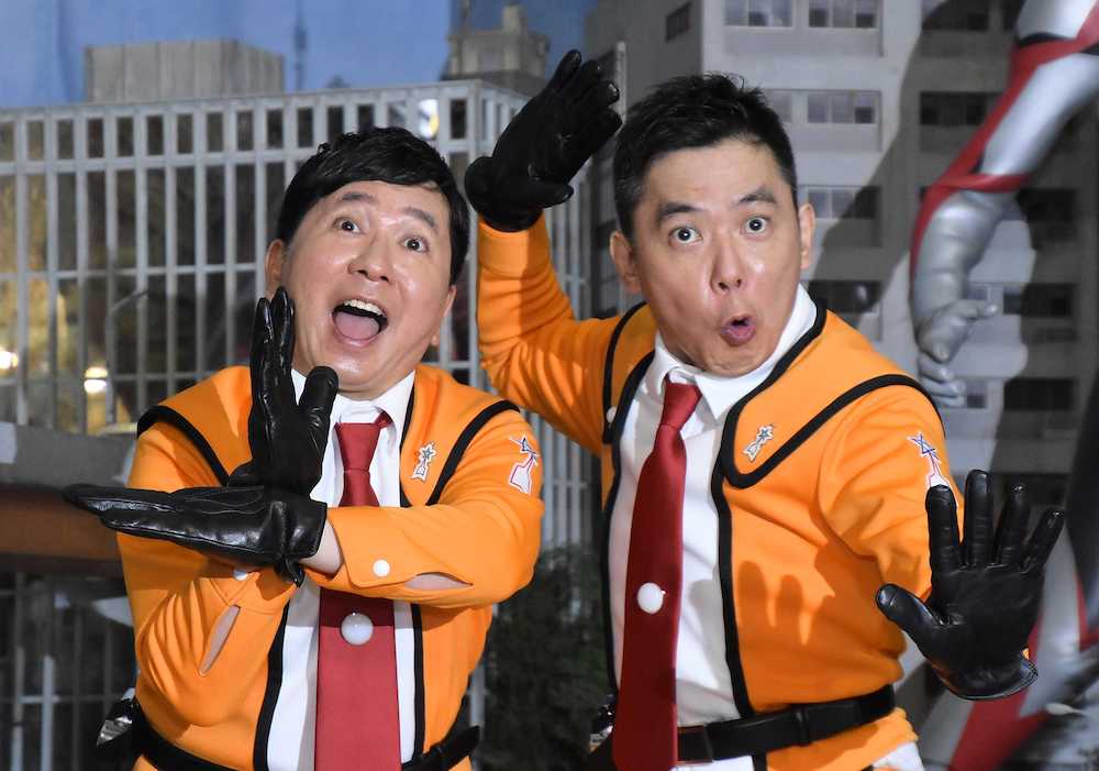 【画像・写真】爆笑問題“ウルフェス”ＰＲで暴走！「ガチャピンとムックも来ます」