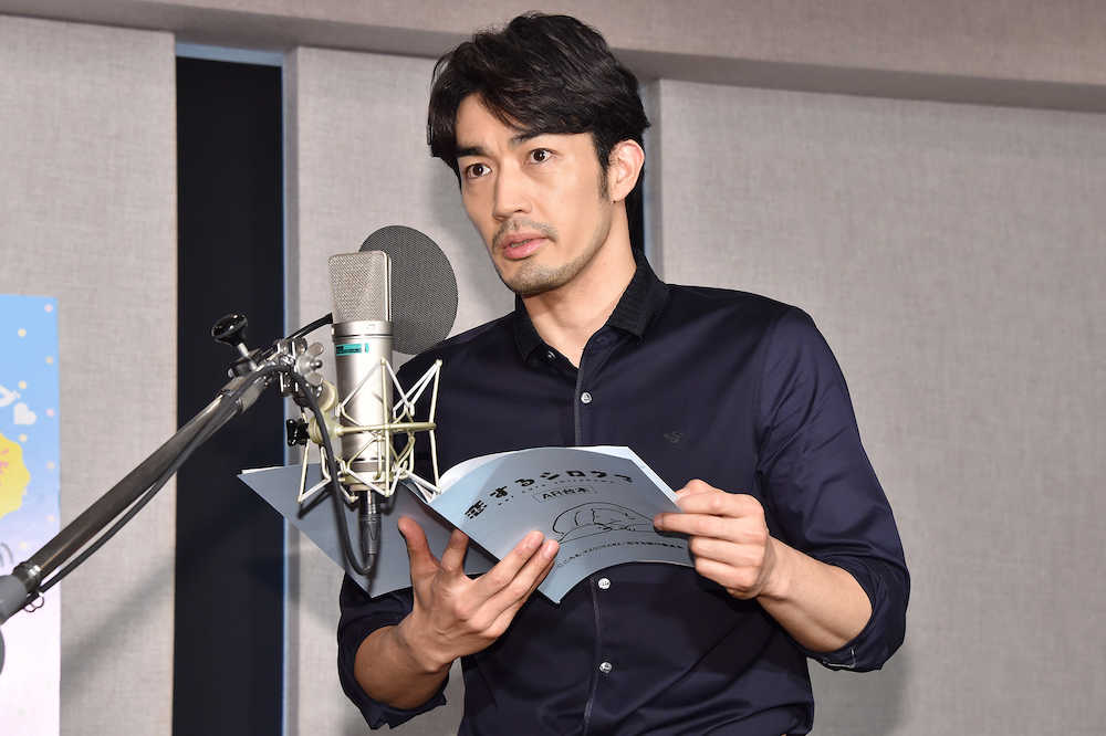 【画像・写真】大谷亮平　初声優はシャチ役「弱肉強食の上にいる動物が好き」