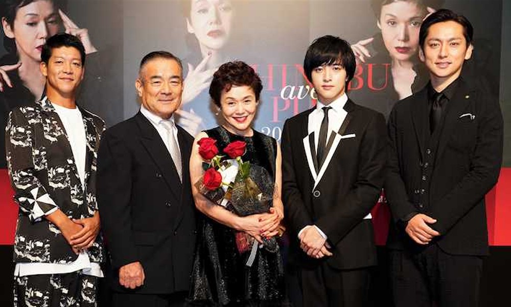 左から 駿河太郎 辻萬長 大竹しのぶ 上遠野太洸 川久保拓司 スポニチ Sponichi Annex 芸能