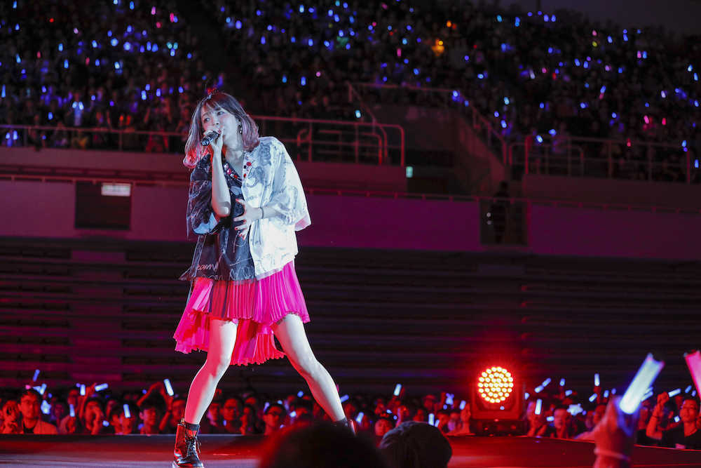 ｌｉｓａ 次は台北アリーナ アニソン次世代の歌姫 ６回目台湾公演で誓う スポニチ Sponichi Annex 芸能