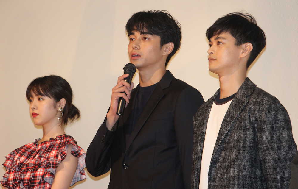 【画像・写真】唐田えりか感涙…主演映画初日に「うれしくもありちょっと寂しい」