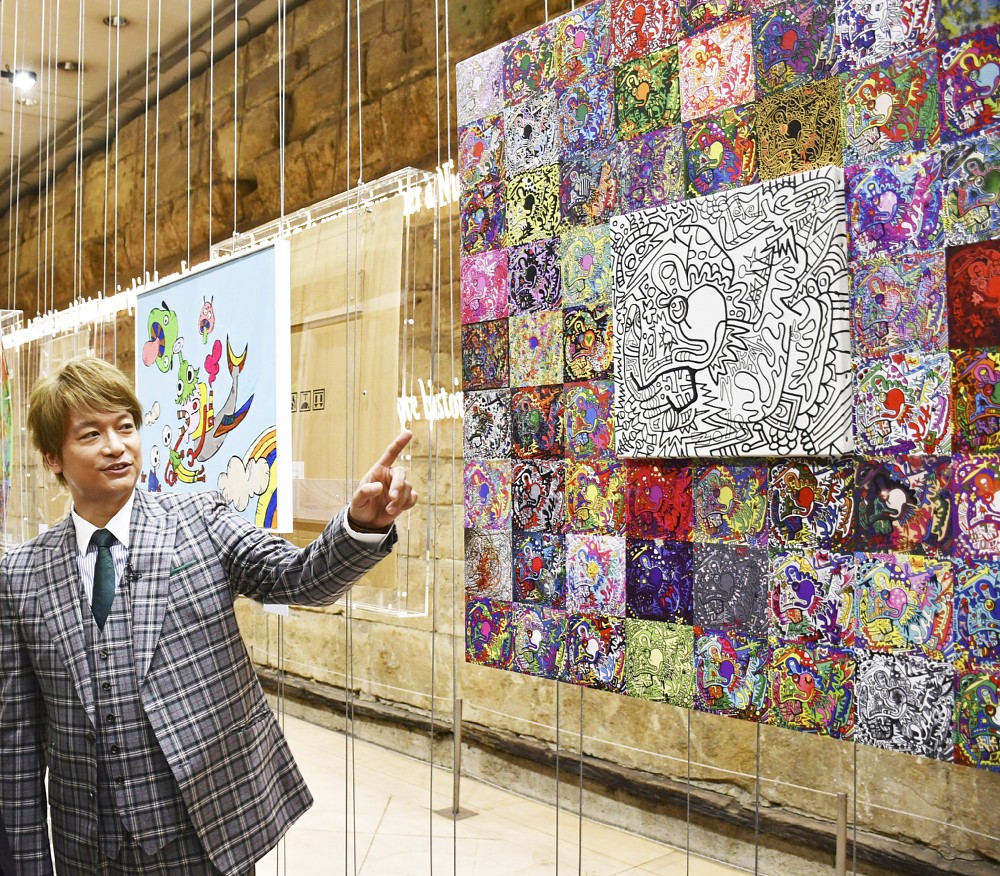 【画像・写真】香取慎吾　ルーブルで初個展「感動と感謝しかない」