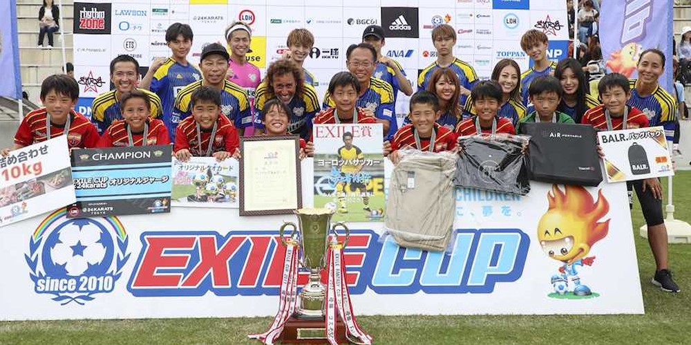 【画像・写真】ＵＳＡ「子供たちの一生懸命な姿に感動」、フットサル「ＥＸＩＬＥ　ＣＵＰ」参加