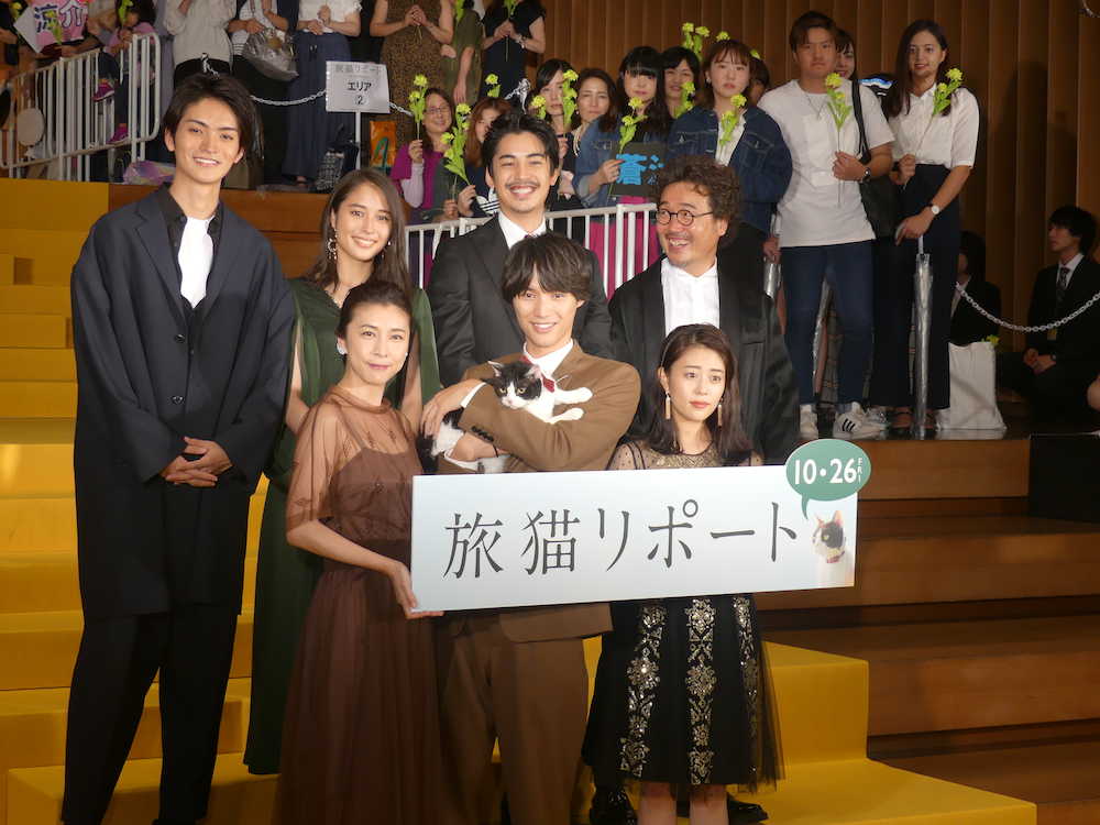 【画像・写真】福士蒼汰“共演”猫と「本能で芝居」