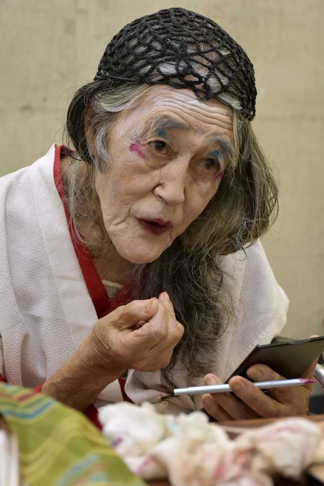 【画像・写真】88歳大道芸人ギリヤーク尼ケ崎　東京五輪出たい！「恩返しを」