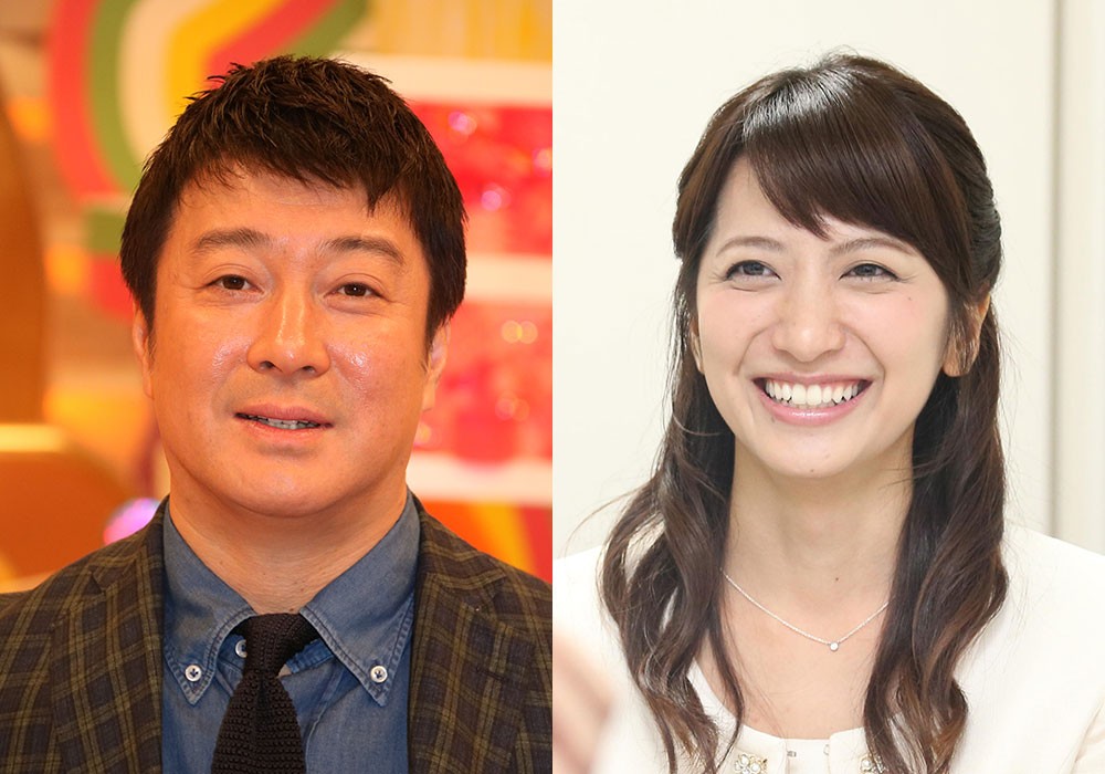 日本テレビ「スッキリ」に出演した加藤浩次（左）と笹崎里菜アナウンサー