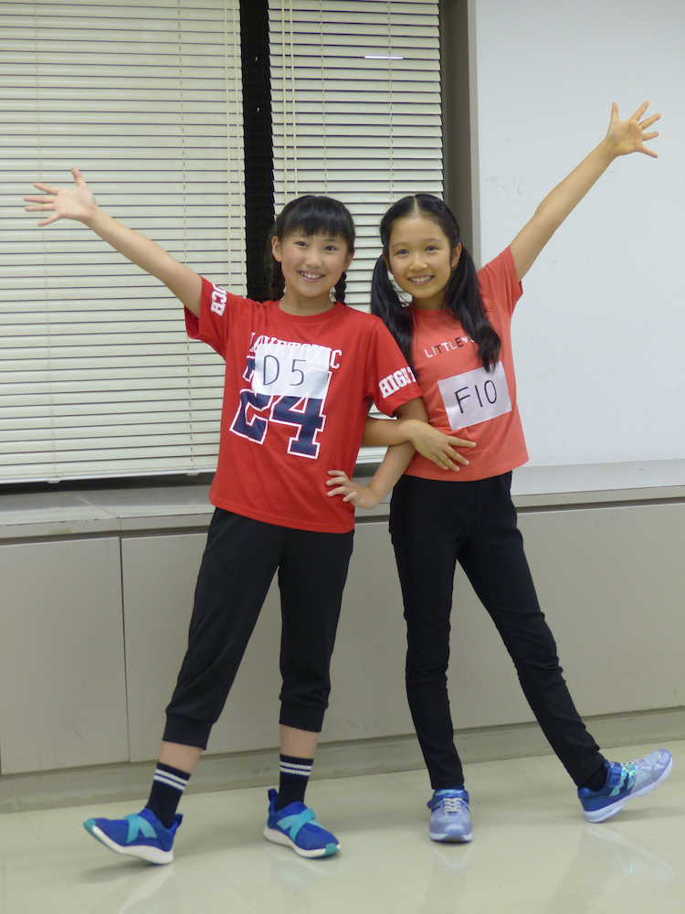 【画像・写真】平成最後＋新元号で…アニー役　９歳の岡菜々子さんと１１歳の山崎玲奈さんに決まる