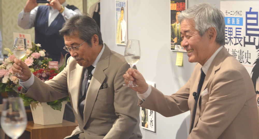 【画像・写真】島耕作　お気に入りのそば店「港屋」とコラボメニュー