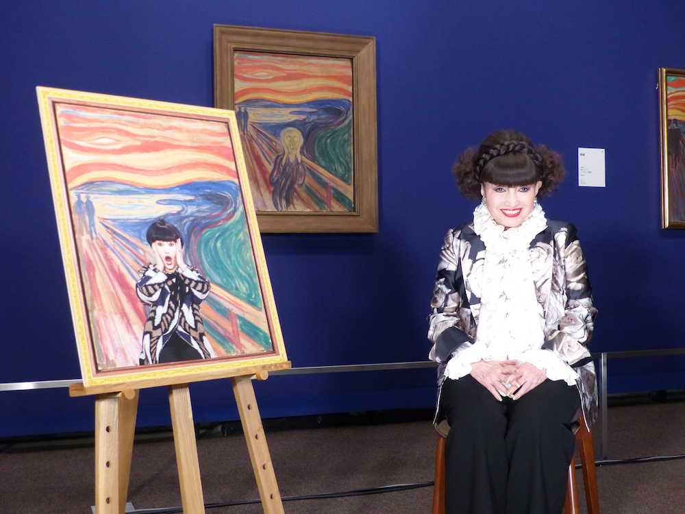 【画像・写真】黒柳徹子　２７日開幕「ムンク展」ＰＲ、自身の「叫び」は「パンダが日本に来た時」