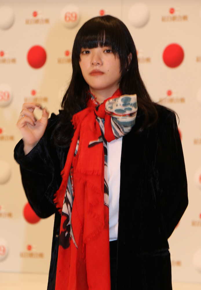 【画像・写真】【紅白歌合戦】あいみょん　初出場に感激「ほんまに親孝行できる…今度は感謝を伝える番」