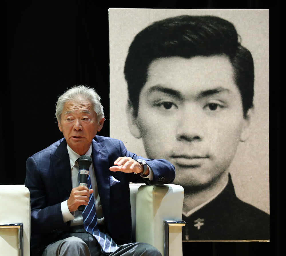 【画像・写真】花咲いたミスター伝説　立大でＯＢの徳光、関口、みの、古舘がそろい踏み　トークショーで全開