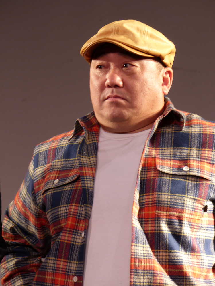 【画像・写真】舞台「うそつきお扇」製作発表に出席した極楽とんぼの山本圭壱