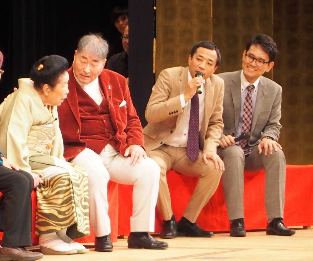 【画像・写真】内海桂子の芸歴８０年祝福、毒蝮三太夫が毒舌「墓参り来たよ！」