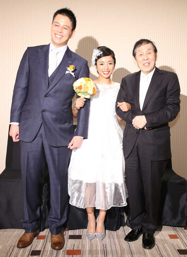 【画像・写真】欽ちゃんが“娘”安祐美に“子作りドンといってみよう”　大の苦手の結婚披露宴出席