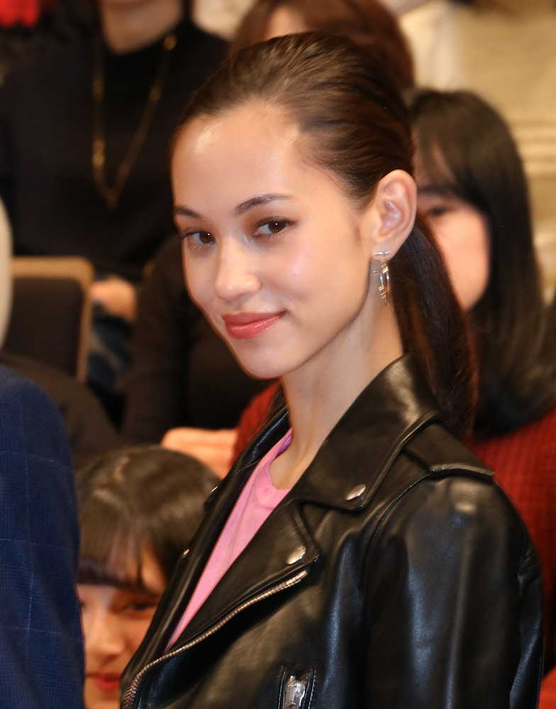 ｔｂｓ日曜劇場 グッドワイフ プレミアム試写会に出席した水原希子 スポニチ Sponichi Annex 芸能