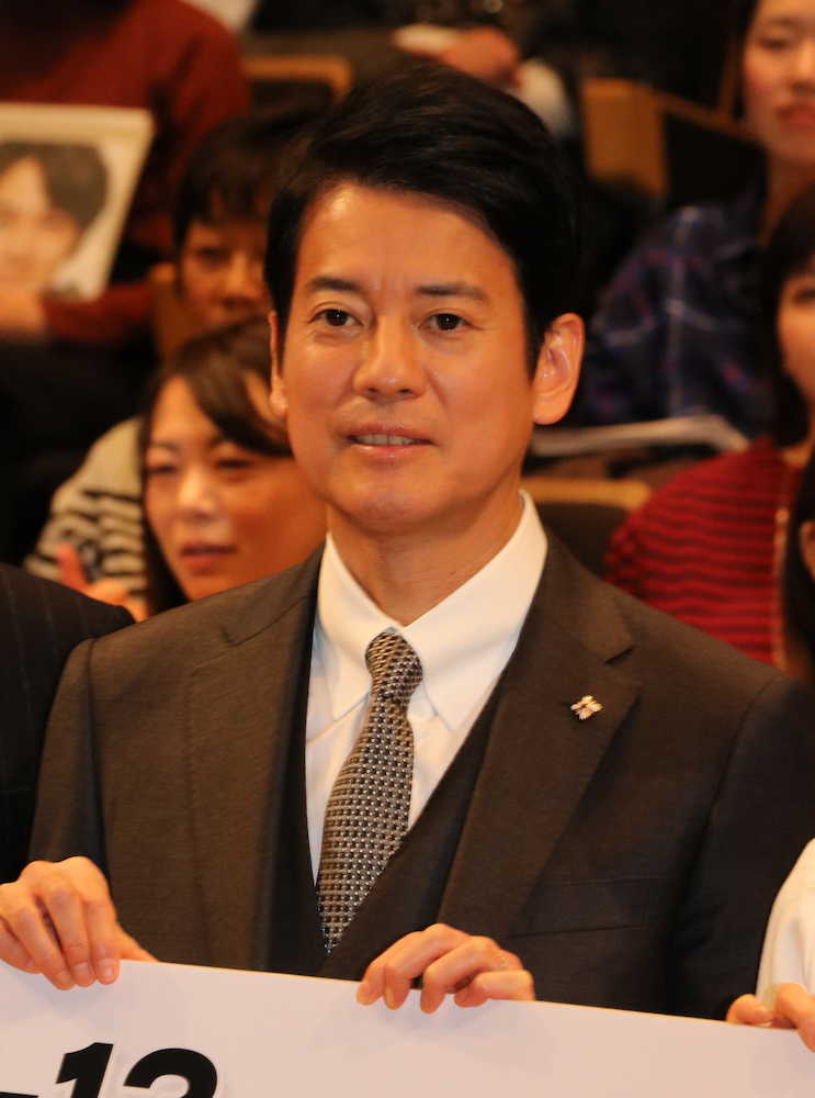 唐沢寿明 グッドワイフ 撮影順調も 一刻も早く常盤さんのもとに帰りたい スポニチ Sponichi Annex 芸能