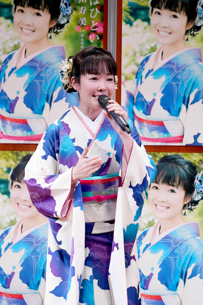 【画像・写真】田川寿美　新曲は「はるみ先輩をほうふつとさせる　なじみやすい歌と評判」