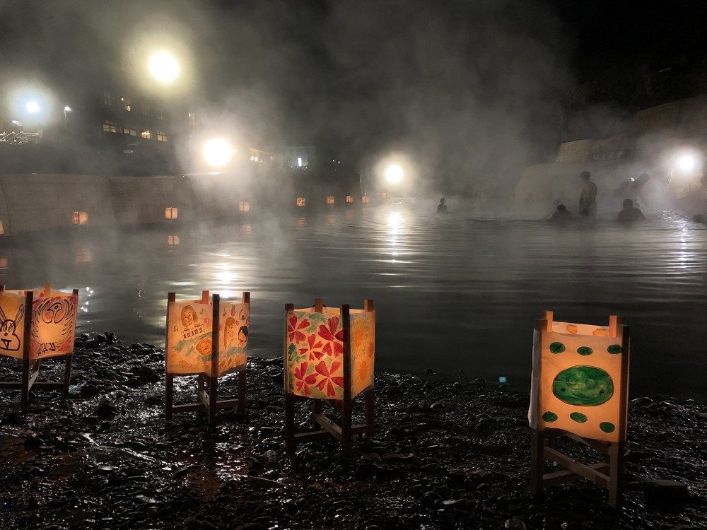【画像・写真】和歌山県田辺市　川湯温泉「仙人風呂」　川そのものが湯船“究極のオーガニック風呂”