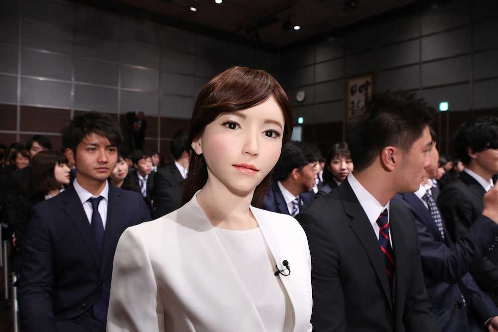 【画像・写真】日テレのアンドロイドアナ　２８日、スポーツ実況初挑戦