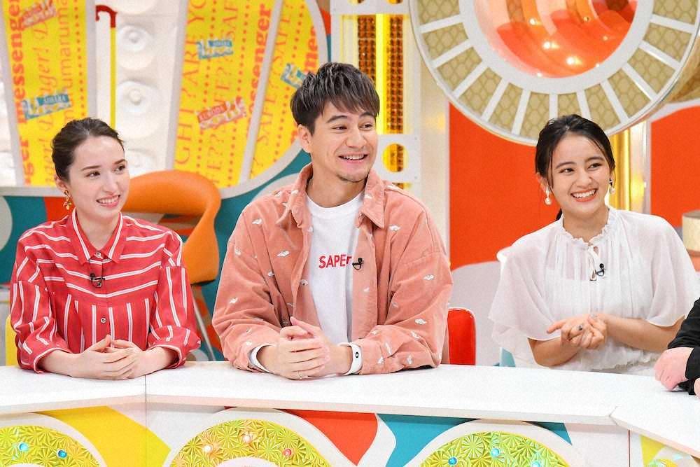 Mbsテレビ メッセンジャーの は大丈夫なのか に出演の 左から 斉藤アリス Joy 岡田結実 スポニチ Sponichi Annex 芸能