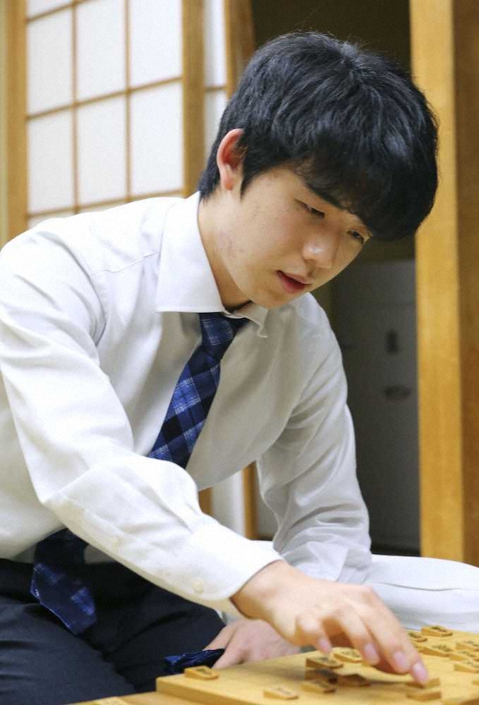 【画像・写真】藤井七段　2年連続最高勝率　今年度ラスト大逆転で決めた！