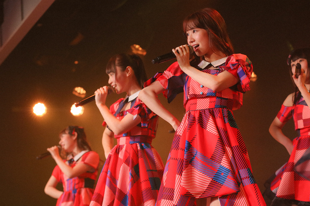 新潟市の専用劇場で行われたNGT48のチームN3千秋楽公演「誇りの丘」に出演したメンバー(C)AKS