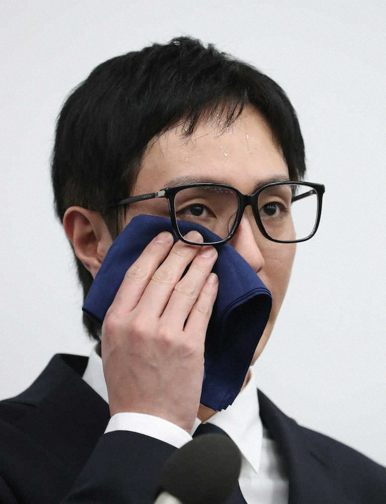 【画像・写真】【浦田直也　謝罪会見（11）】自粛したら「先のことは本当に今は、今の状態ではまだ考えられない」