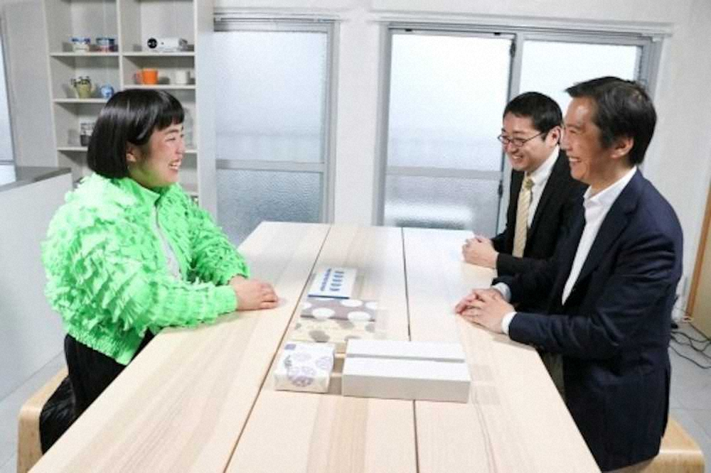 【画像・写真】ゆりやん　老舗和菓子とタッグ　大阪みやげの開発に取り組む