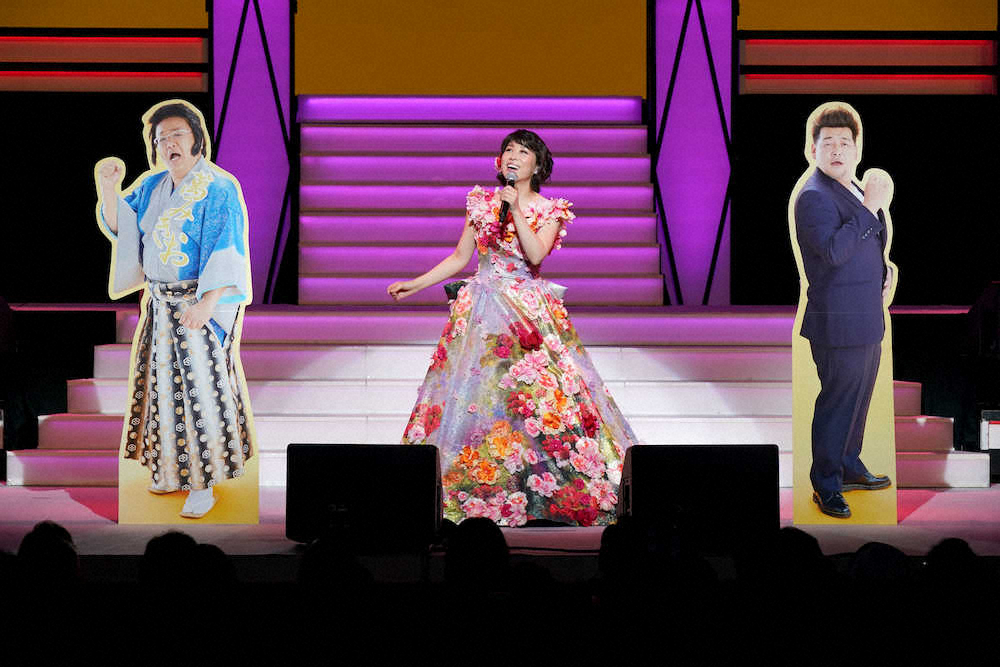 【画像・写真】水森かおり　サンドウィッチマンとコラボ「私を“姉さん”って呼ぶんです」