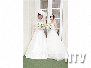 【画像・写真】「俺スカ」第6話で白石麻衣が古田新太とWウエディングドレス「すごくかわいいんですよ」