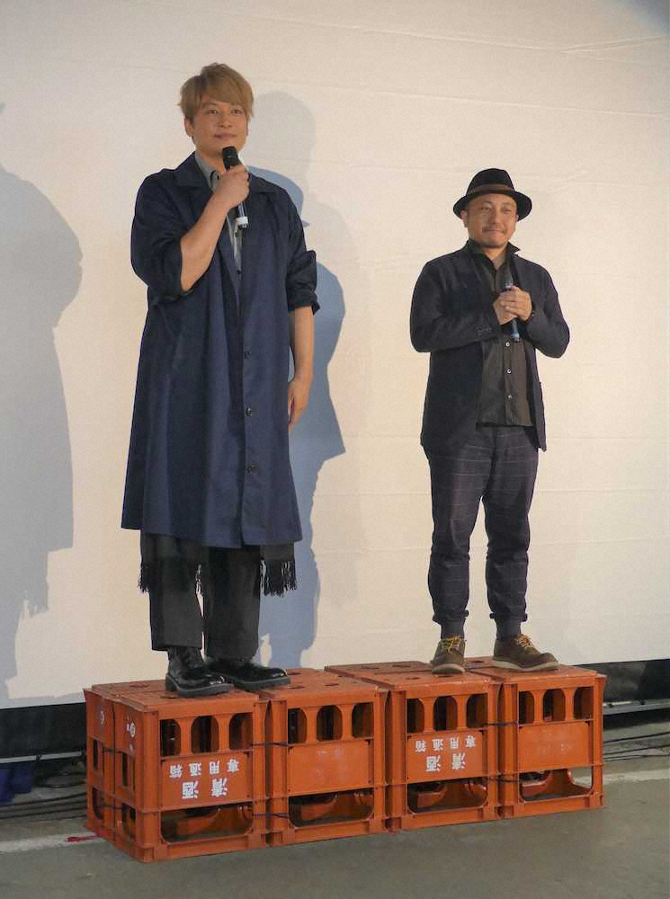 【画像・写真】香取慎吾　主演映画舞台の塩釜市で被災者思いやる「傷を負っている人の心にも“凪”が訪れたら」