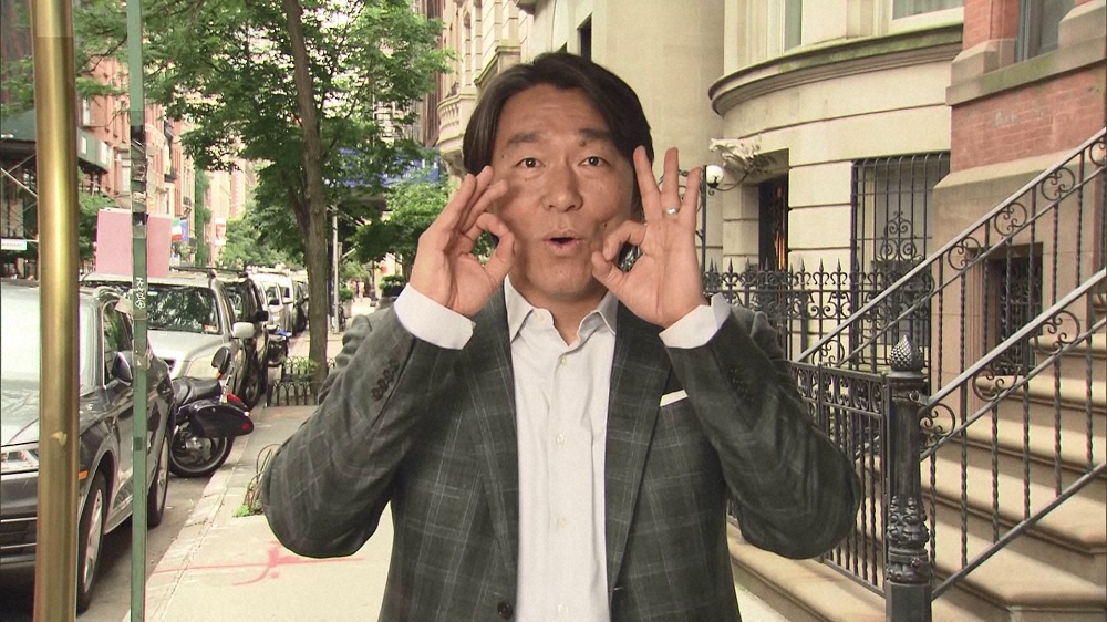 【画像・写真】松井秀喜氏「おはスタ」登場“おーはー！ポーズ”披露　26日5555回、背番号つながり「大変喜ばしく」