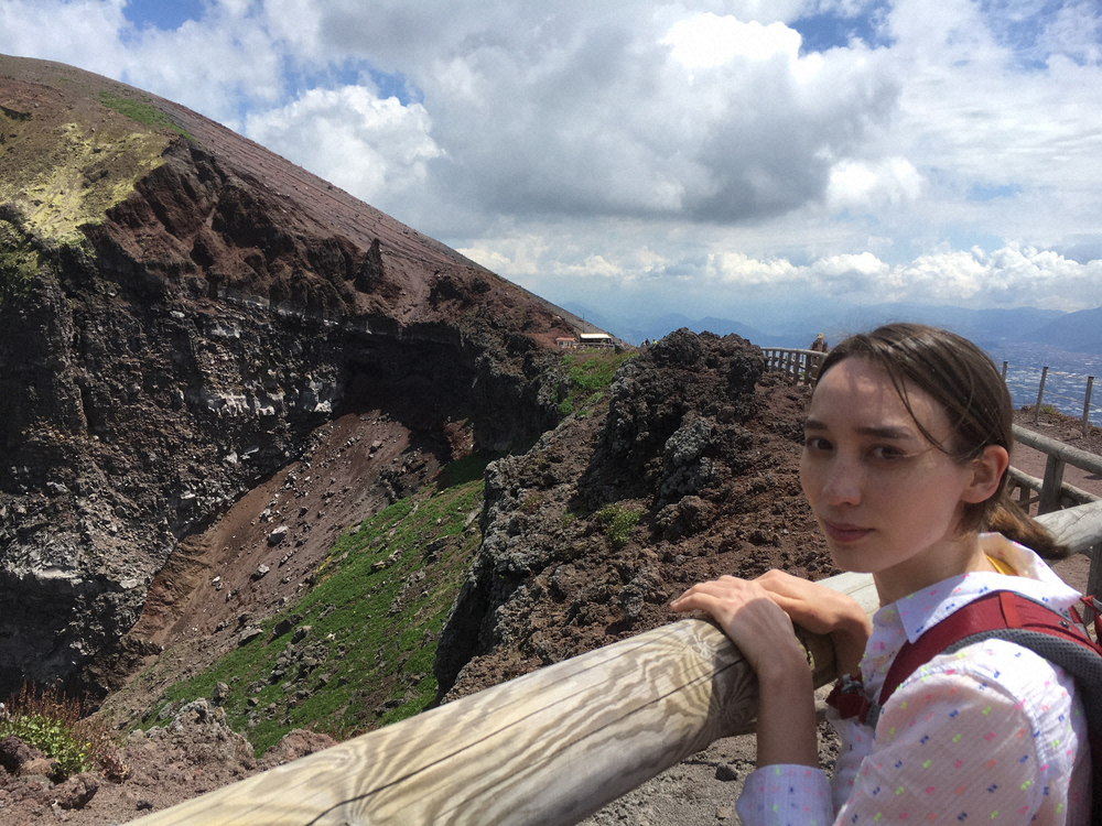 【画像・写真】ミステリーハンターの華恵が世界遺産ポンペイを訪れ、歴史的新事実を紹介する（C）TBS