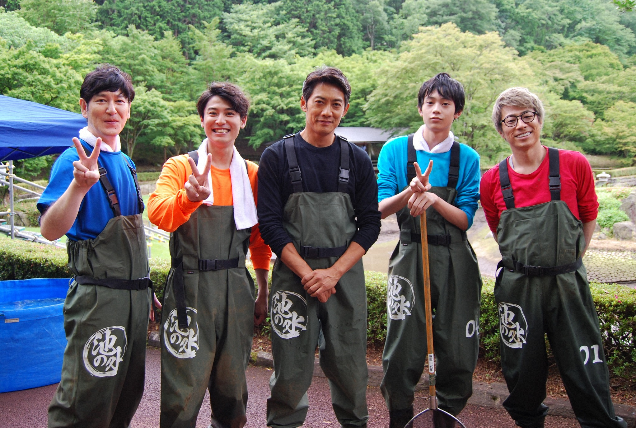 【画像・写真】テレ東「池の水」7月は反町隆史が奮闘　番組初の新技も考案　魚にも“いい人”