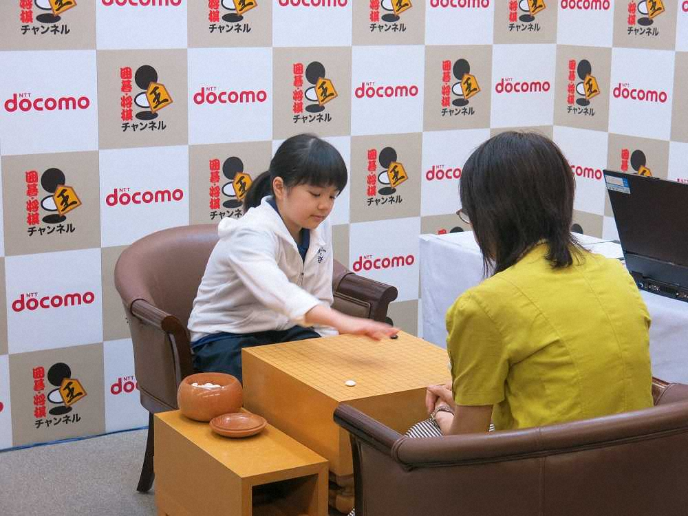 【画像・写真】10歳仲邑菫初段　初勝利目指し2戦目　勝てば最年少記録を更新