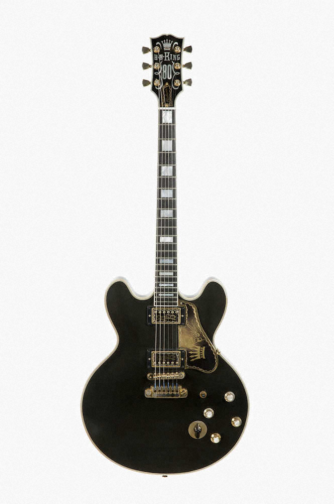 【画像・写真】「ブルースの王様」B・B・キングさん愛用ギター、9月競売へ