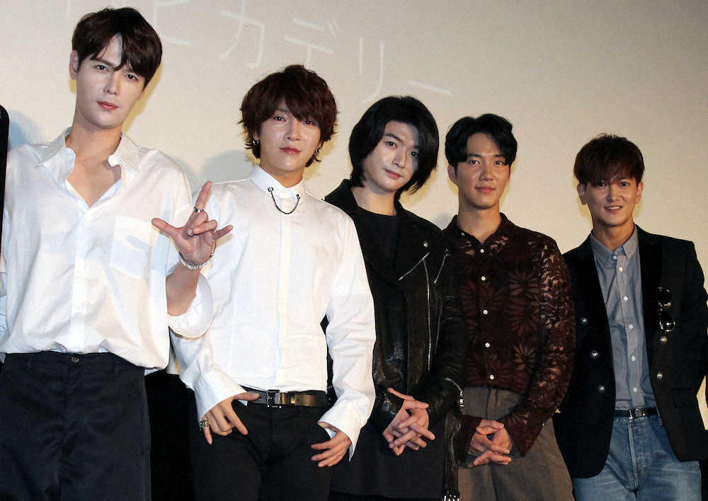 【画像・写真】SUPERNOVA　感激の面持ち「映画誕生は奇跡」