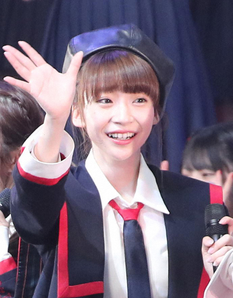 【画像・写真】NGT48・荻野由佳　“再始動”ステージで「また私たちを応援していただけるように…」
