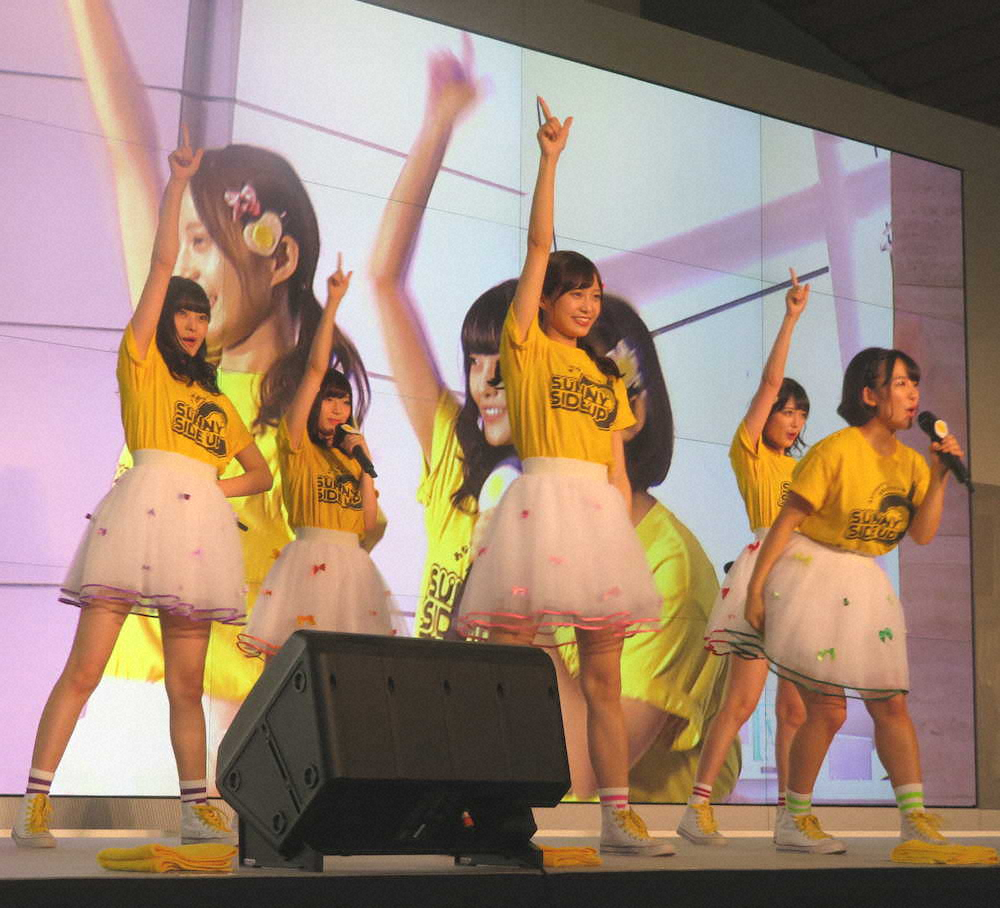 【画像・写真】NHKドラマ発アイドル「サニーサイドアップ」初ライブにファン1000人熱狂　夢は「紅白出たい」