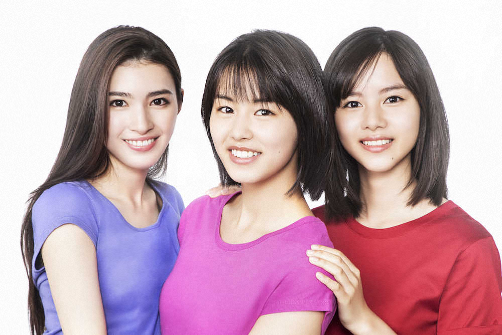 「SP3人娘」として注目される（左から）長見玲亜、竹内愛紗、松風理咲