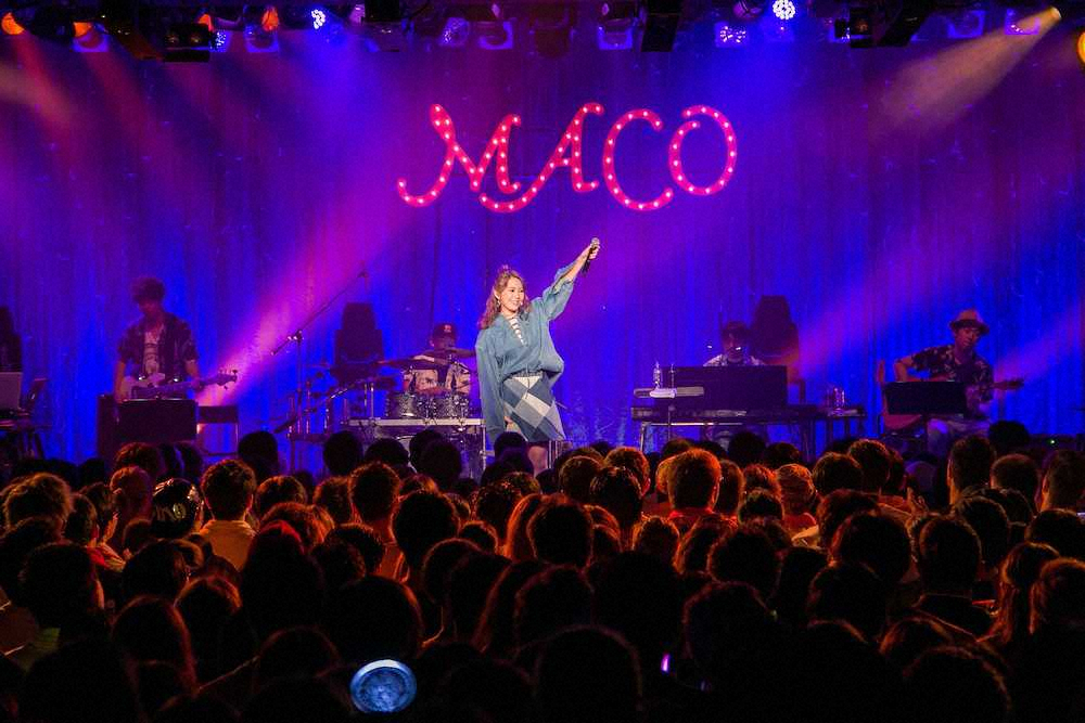 【画像・写真】MACO、新曲は「女性へのラブソング」　ソニーミュージック移籍で新境地　ライブで初披露