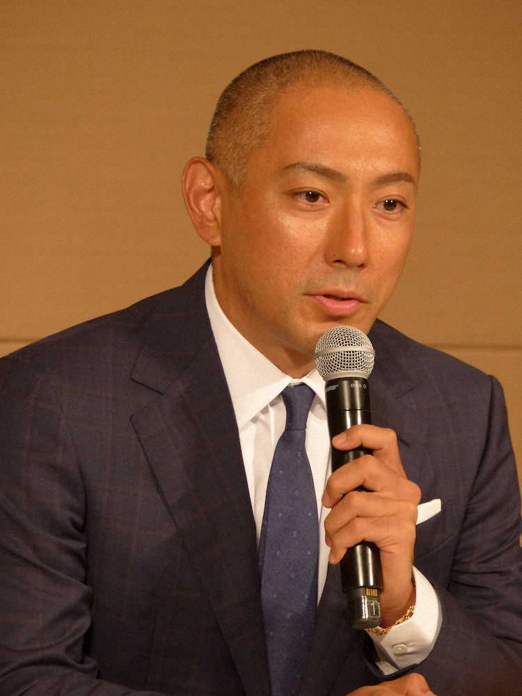 【画像・写真】海老蔵「AB型だからABKAI　だから團十郎になっても続けられる」