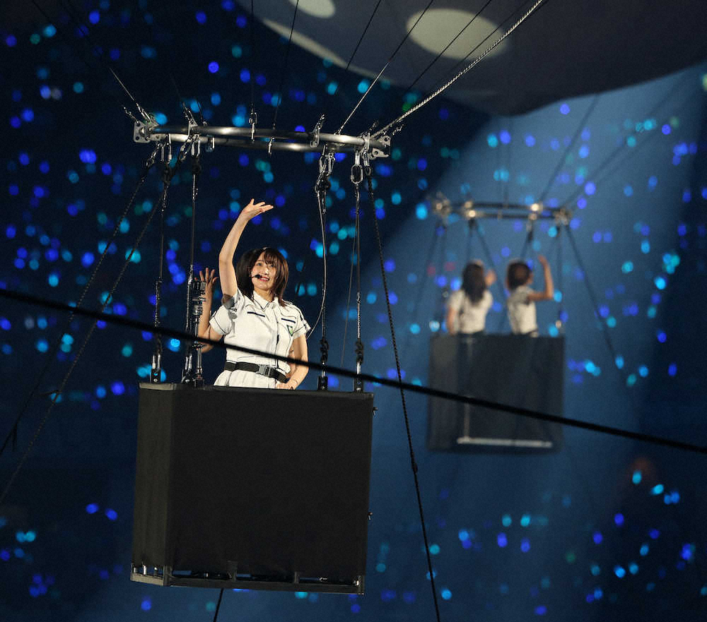 【画像・写真】欅坂　姉妹グループ最速のドーム公演　エース・平手友梨奈が完全復活