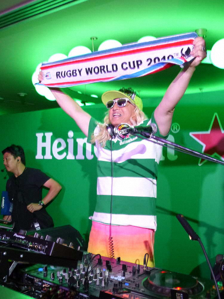 【画像・写真】TRFのDJ　KOO　高校時代はラグビー部「松島ハンパねぇ」