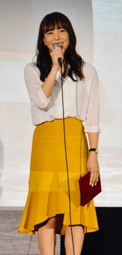 【画像・写真】秋山真凜　ラグビーW杯アイルランド戦でMCデビュー「感無量です」